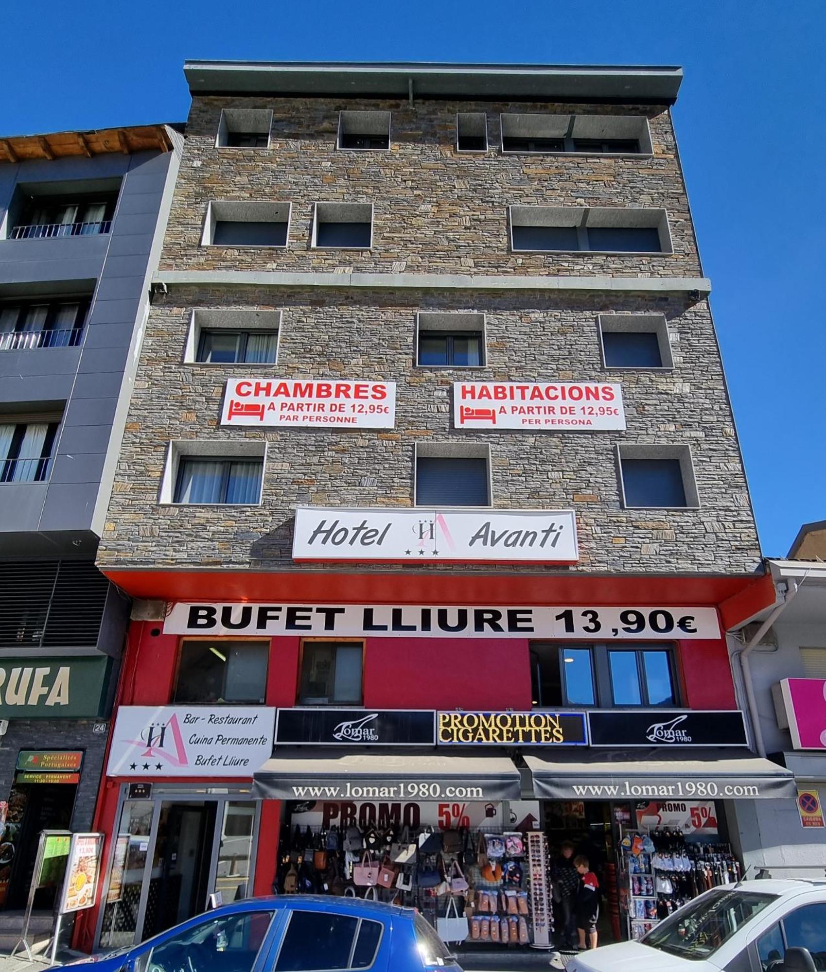 Hotel Avanti Pas De La Casa Eksteriør billede